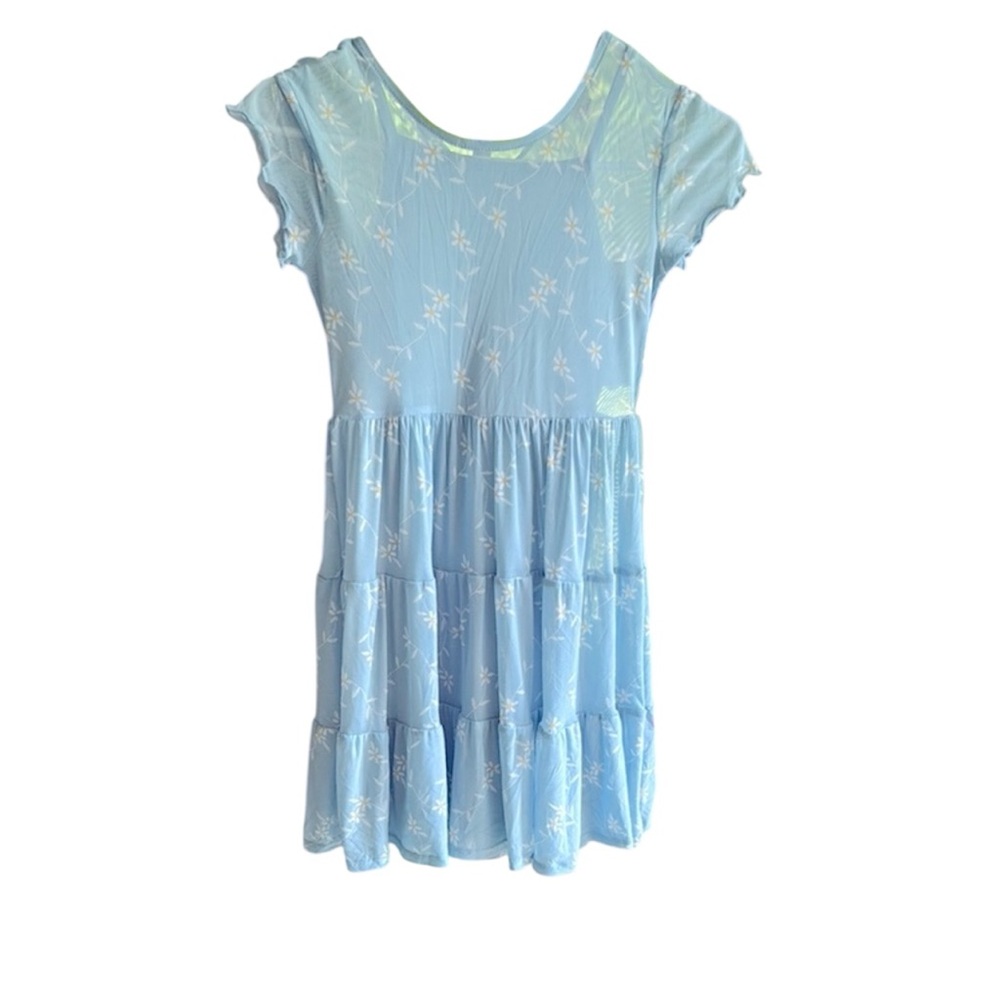 Kohl's Light Blue Floral Kids Dress